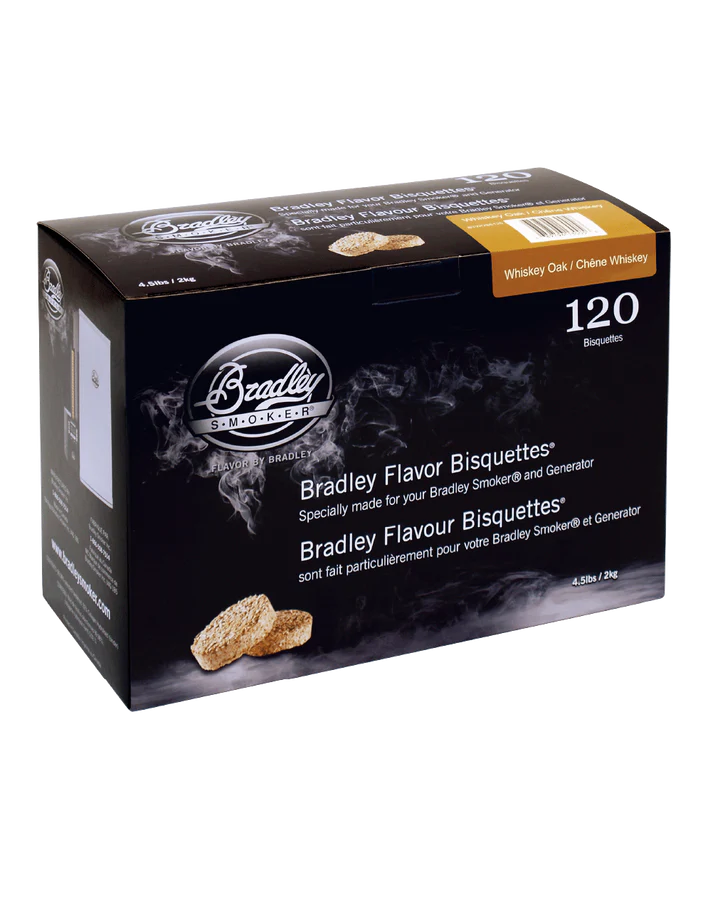 Bradley Whiskey Oak Bisquettes Pack