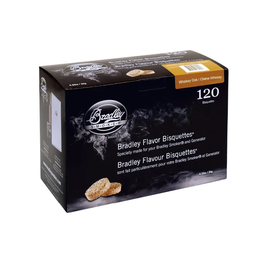 Bradley Whiskey Oak Bisquettes Pack - The Garden Flame