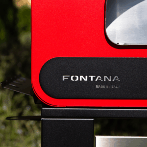 Fontana Forni Volta 90 – Dual Fuel Oven, Rosso/Red