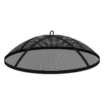 Barbecook Steel Spark Screen Black 60cm Fire Pit