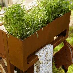 Barbecook Buddy Workstation Corten Steel Outdoor Kitchen