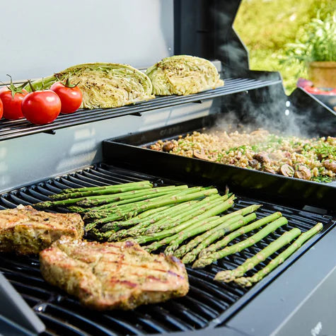 Cozze G-800 combo grill and plancha outdoor BBQ