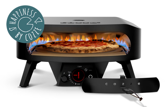 Cozze® 17″ Rotate Gas Pizza Oven Black Edition