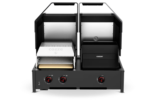 Cozze® Quattro 900 – 4-in-1 Infrared Grill, Plancha & Pizza Oven
