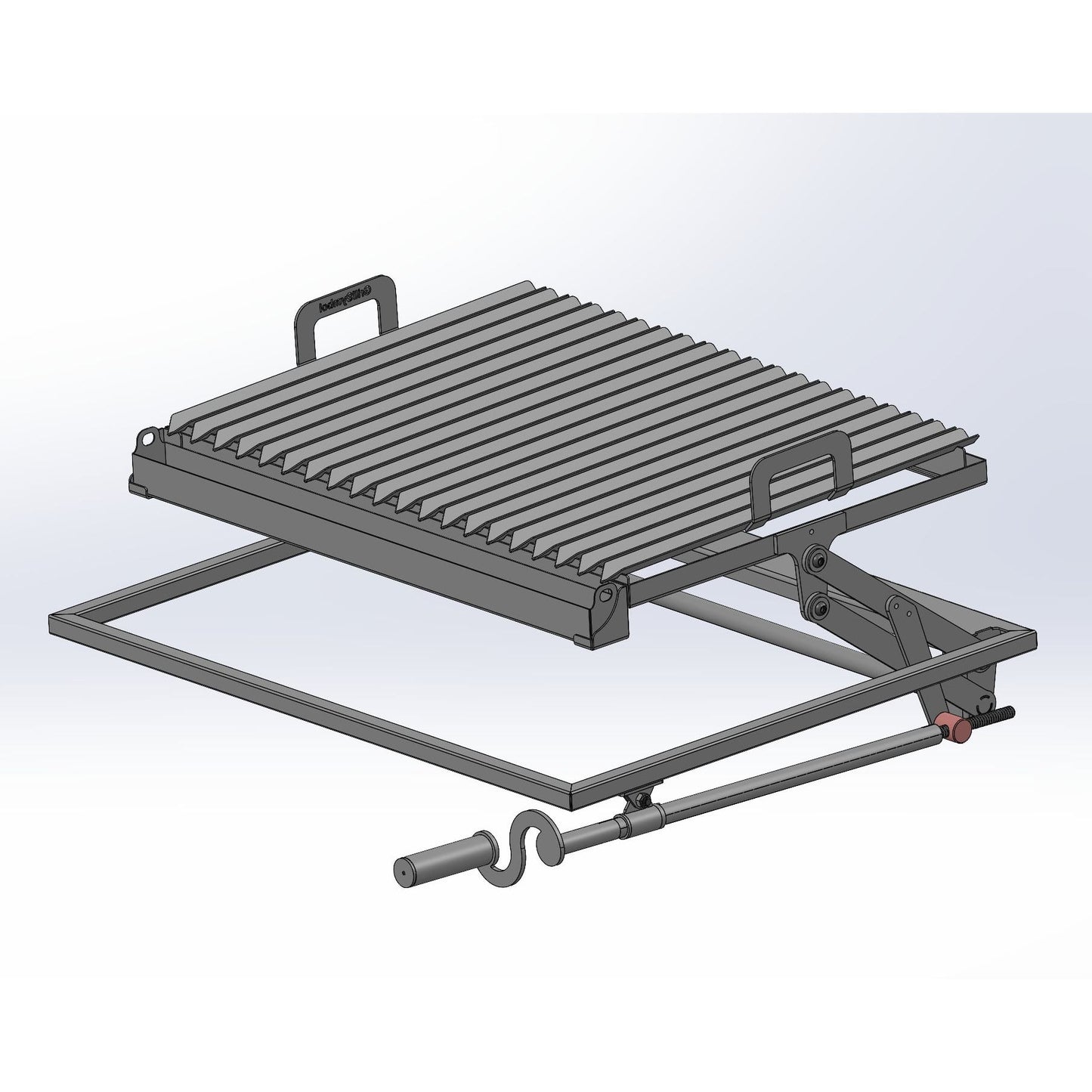 GrillSymbol Argentina Grill For Chef XXL Charcoal BBQ Model
