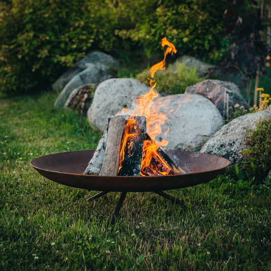 GrillSymbol Corten Steel Fire Pit Alta XL 90cm