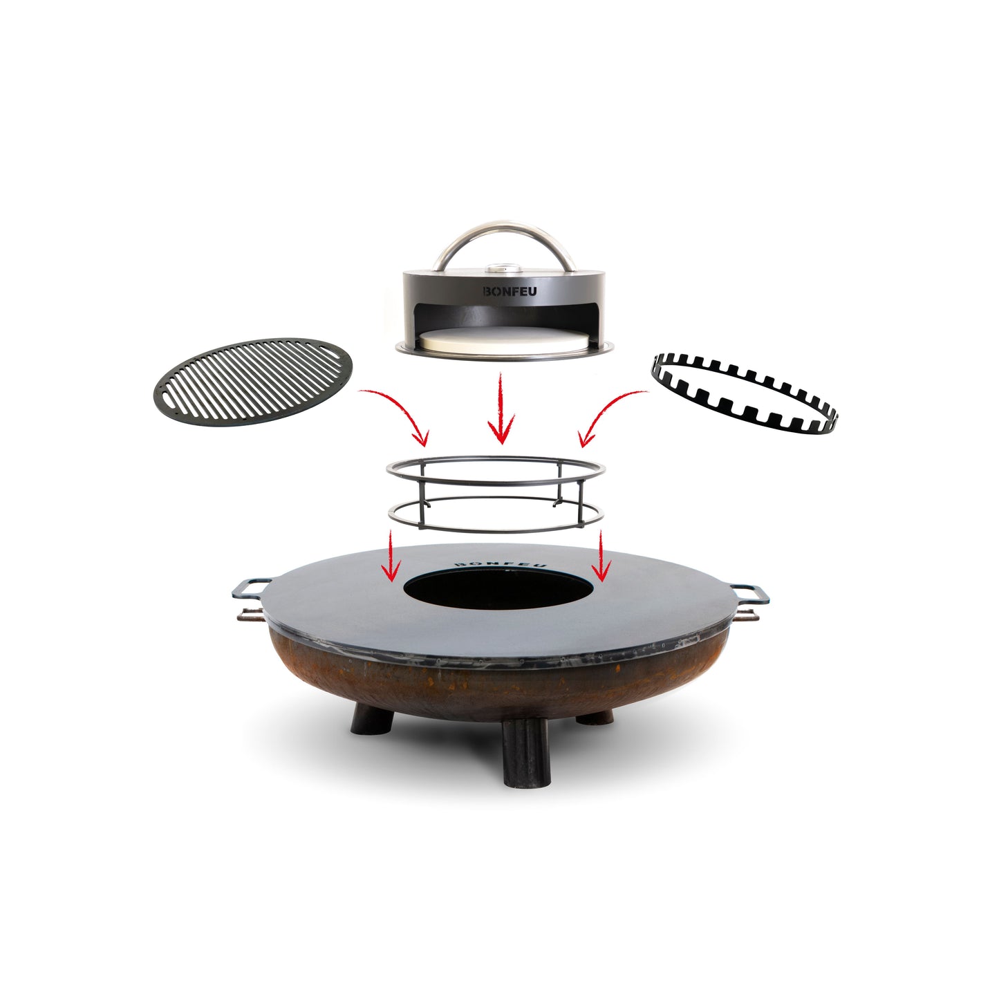 BonFeu BonBowl Plus - The Garden Flame