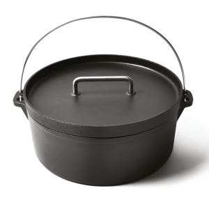 Halmo Platform System Cast Iron Casserole Pot BBQ