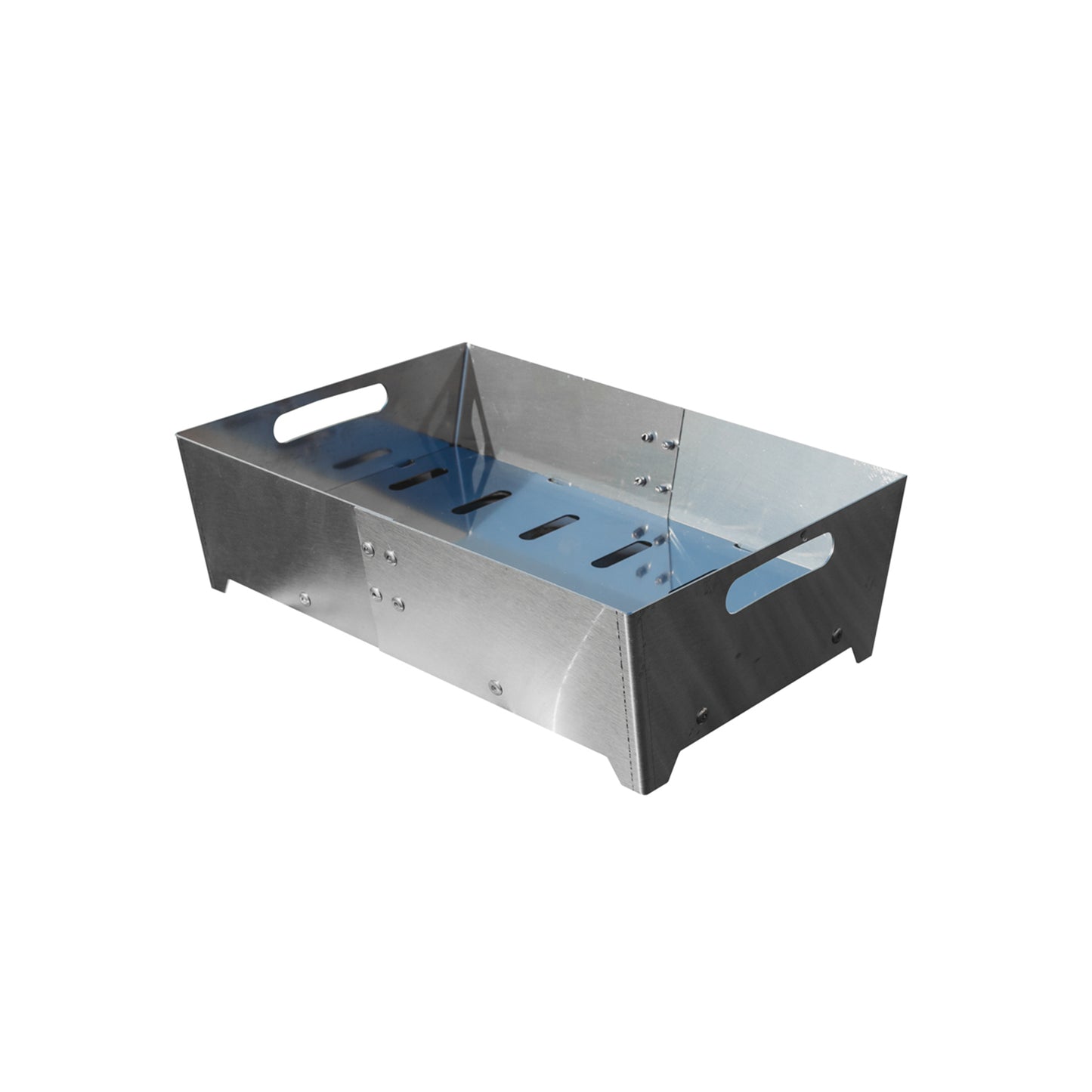 GrillSymbol Charcoal Grill Naked Chef XS Silver - The Garden Flame