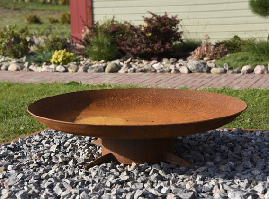 GrillSymbol Corten Steel Fire Pit Chiaro XL 91 cm