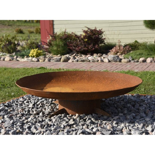 GrillSymbol Corten Steel Fire Pit Chiaro XL 91 cm