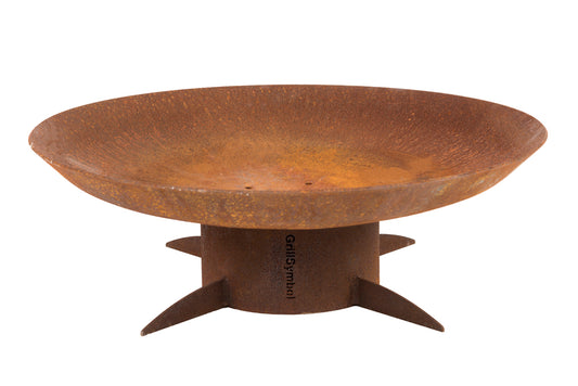 GrillSymbol Corten Steel Fire Pit Chiaro 67 cm