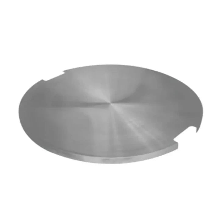 Elementi Fire Round Stainless Steel Lid Pit