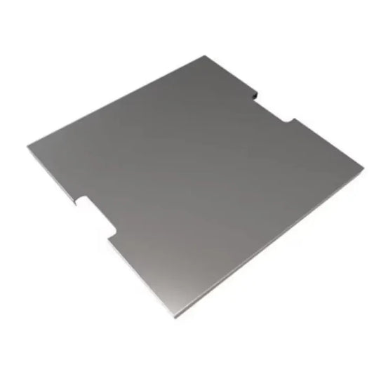 Elementi Fire Square Stainless Steel Lid Table