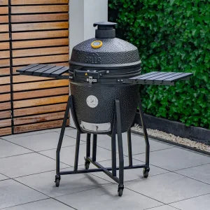 GRLLR Ember Classic 22 inch Kamado - Charcoal Black