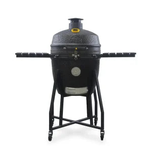 GRLLR Ember Classic 22 inch Kamado BBQ in charcoal black