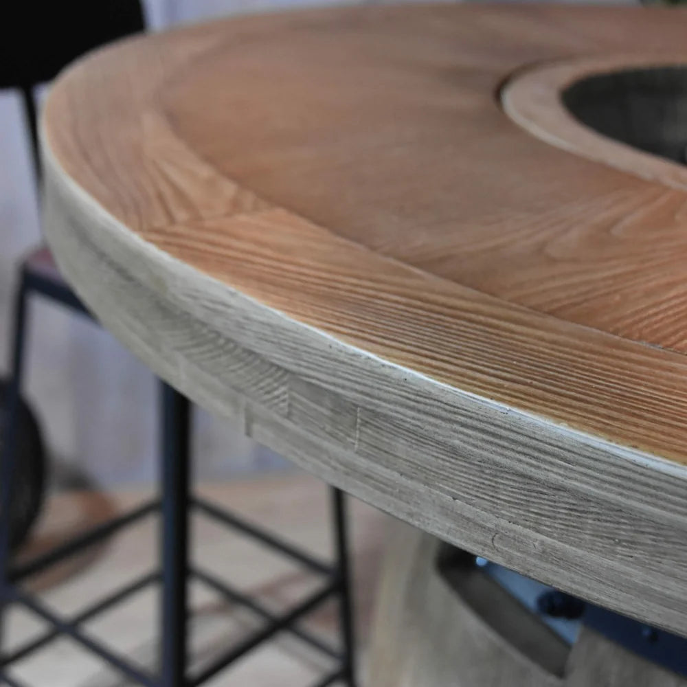 Elementi Lafite Barrel Bar Fire Table