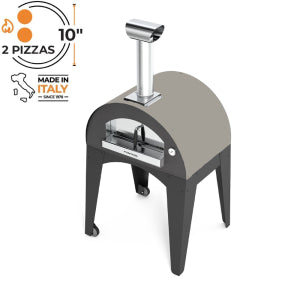 Fontana Lorenzo Build In Wood Pizza Oven Including Trolley
