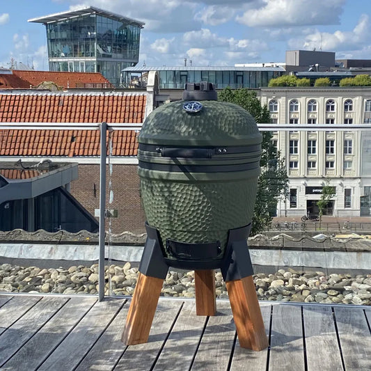 Moddern Kamado Including Pedestal - Wood