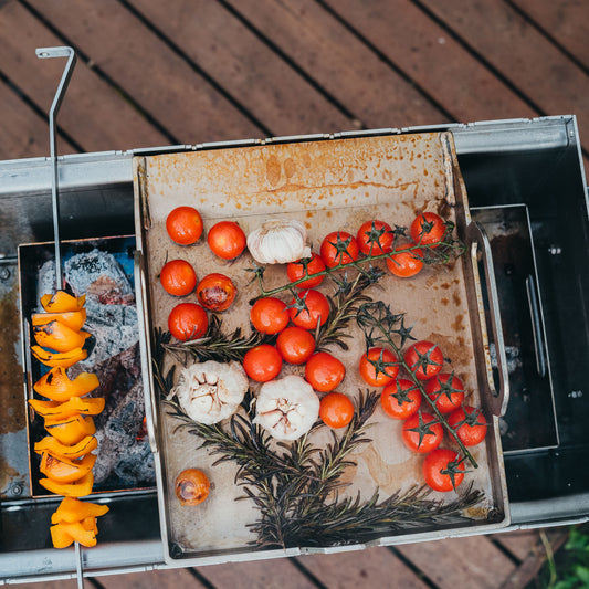 GrillSymbol Plancha Inox - 28x34cm