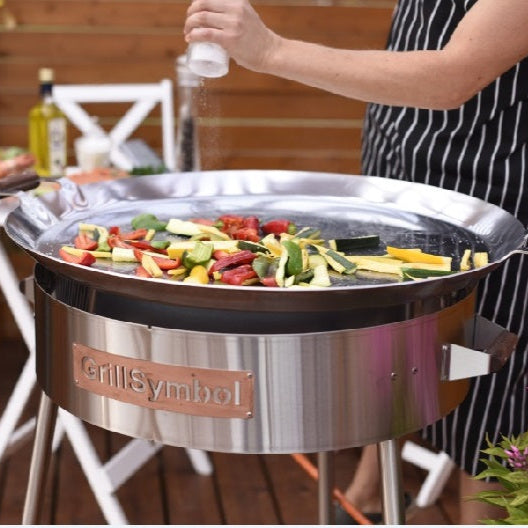 GrillSymbol Paella Cooking Set PRO-720 Inox