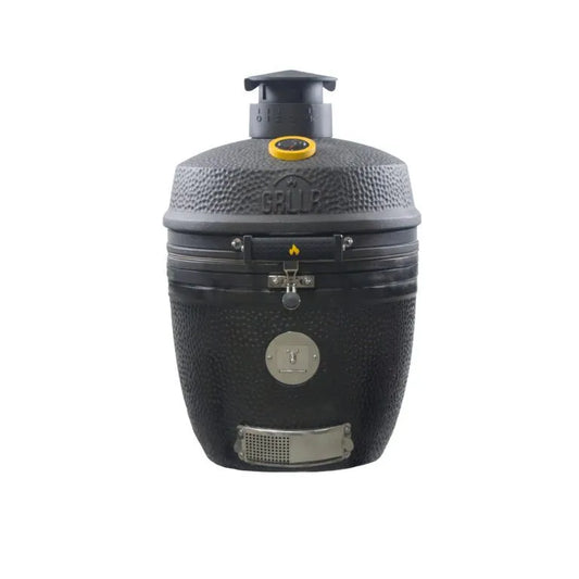 GRLLR Ember Classic 18 Inch - Matte Black - Build-In Kamado Grill