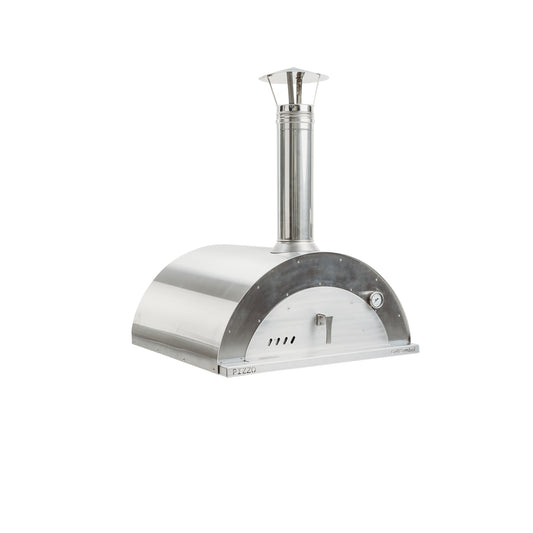 GrillSymbol Stainless Steel Wood Fired Pizza Oven Pizzo-Inox