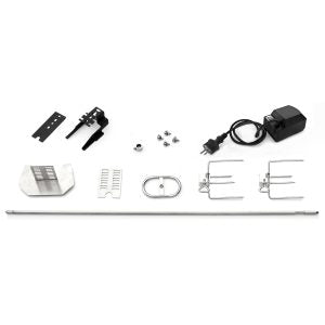 Halmo Mains Powered Rotisserie Kit BBQ