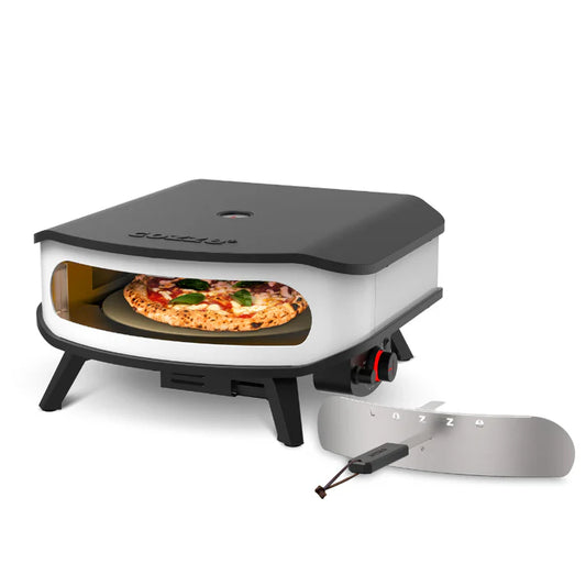 Cozze 17-inch gas pizza oven rotating stone 8kW