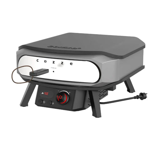Cozze® 17″ Premium Electric Pizza Oven – Rotating Stone 230V