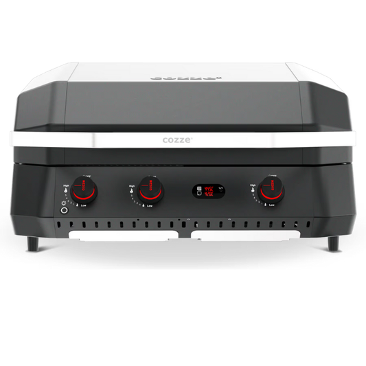 Cozze® G-800 Combo Gas Grill & Plancha – Outdoor Cooking Power