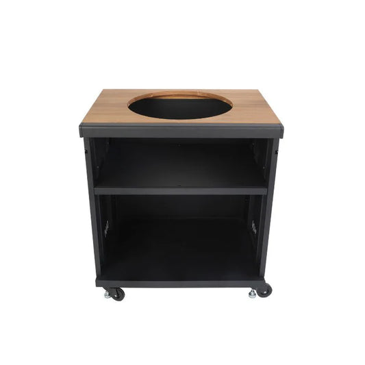 GRLLR Wooden Worktop for Kamado Connect Expansion Unit with Ember 18” Kamado