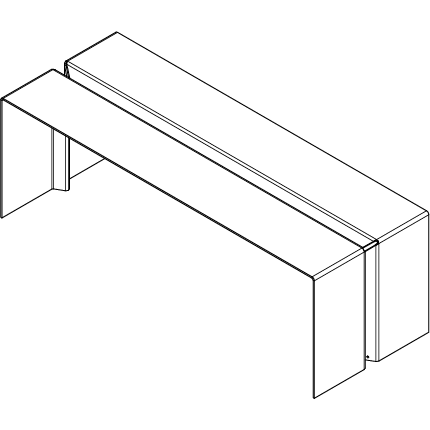 Wünder The Bended Outdoor Dining Table Furniture