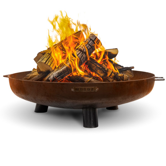MOODZ Fire Bowl With Feet And Handles