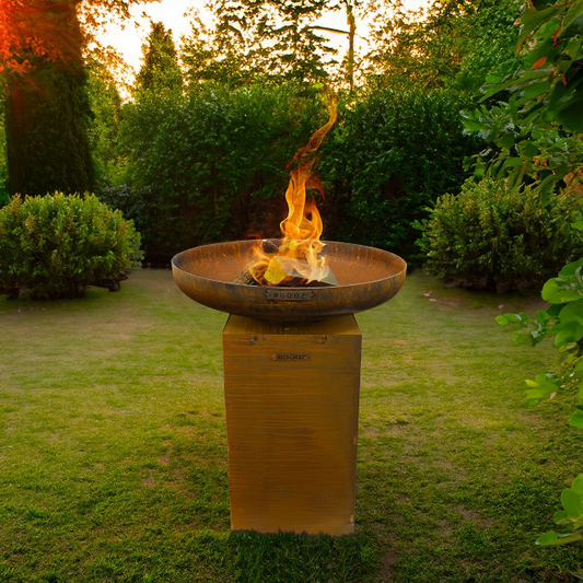 MOODZ Fire Bowl Base Corten Steel