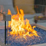 Elementi Bianco Fire Table