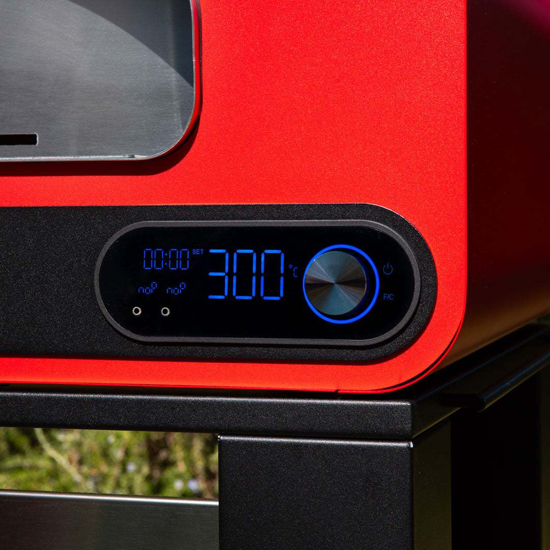 Fontana Forni Volta 70 – Dual Fuel Oven, Rosso/Red