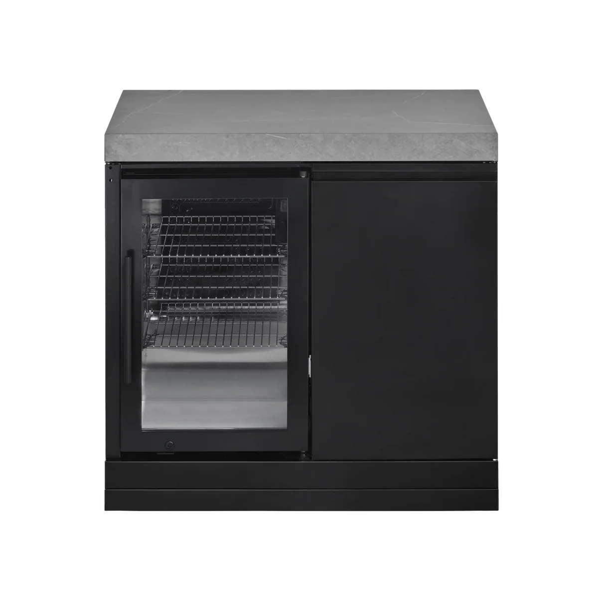 GrandPro 215 Crossray Grill 4B Outdoor Kitchen with Fridge