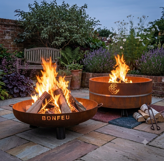 Bonfeu vs Grillsymbol fire pit