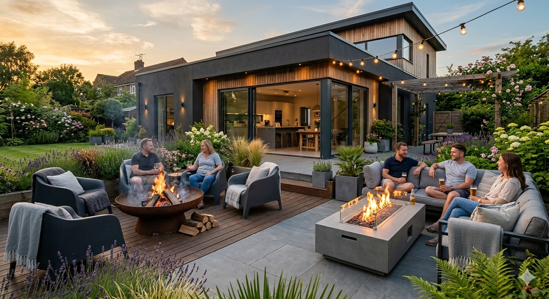 Fire Bowl & Pit vs Gas Fire Table UK