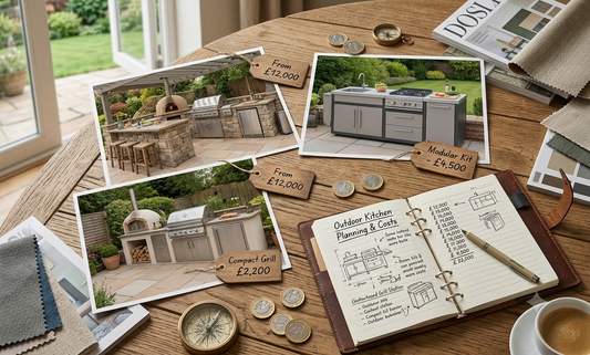 How much does an outdoor kitchen cost UK