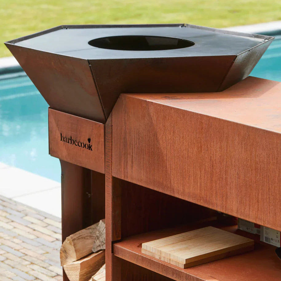 Barbecook Nestor Island Corten Steel
