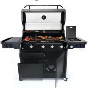 Halmo 4 Burner Premium Gas Barbecue Including Side Burner
