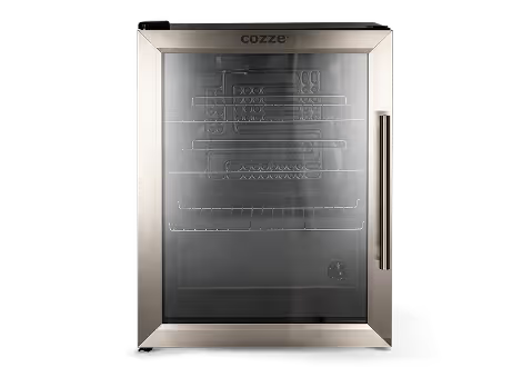 Cozze Fridge W/Steel Frame And Glass Front 60 Litres Outdoor Kitchen