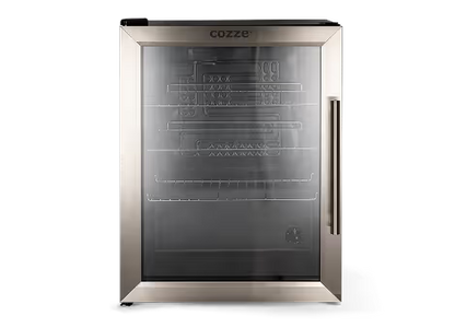 Cozze Fridge W/Steel Frame And Glass Front 60 Litres Outdoor Kitchen