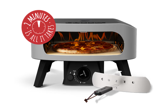 Cozze 13 inch Classic gas pizza oven outdoor garden