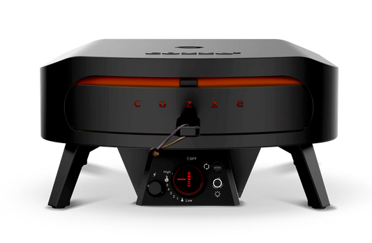 Cozze® 17″ Rotate Gas Pizza Oven Black Edition