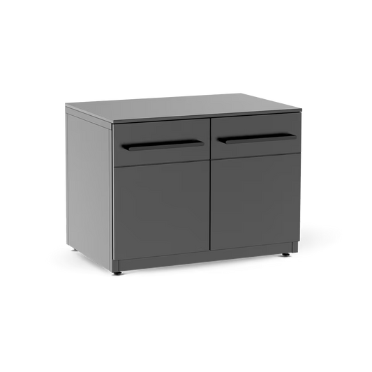 Cozze® Elements Outdoor Kitchen 90 – Low Grill Module with Steel Worktop