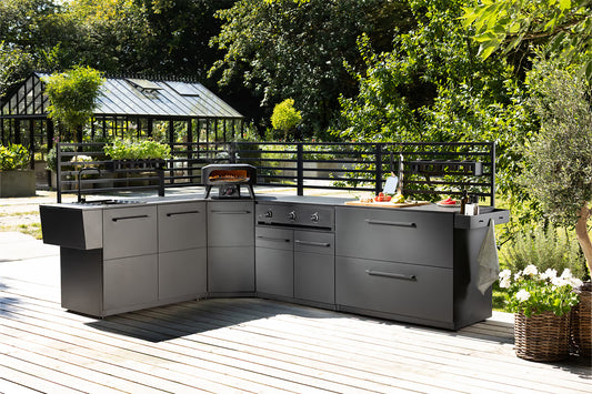 Cozze Elements Outdoor L-Shaped  Kitchen
