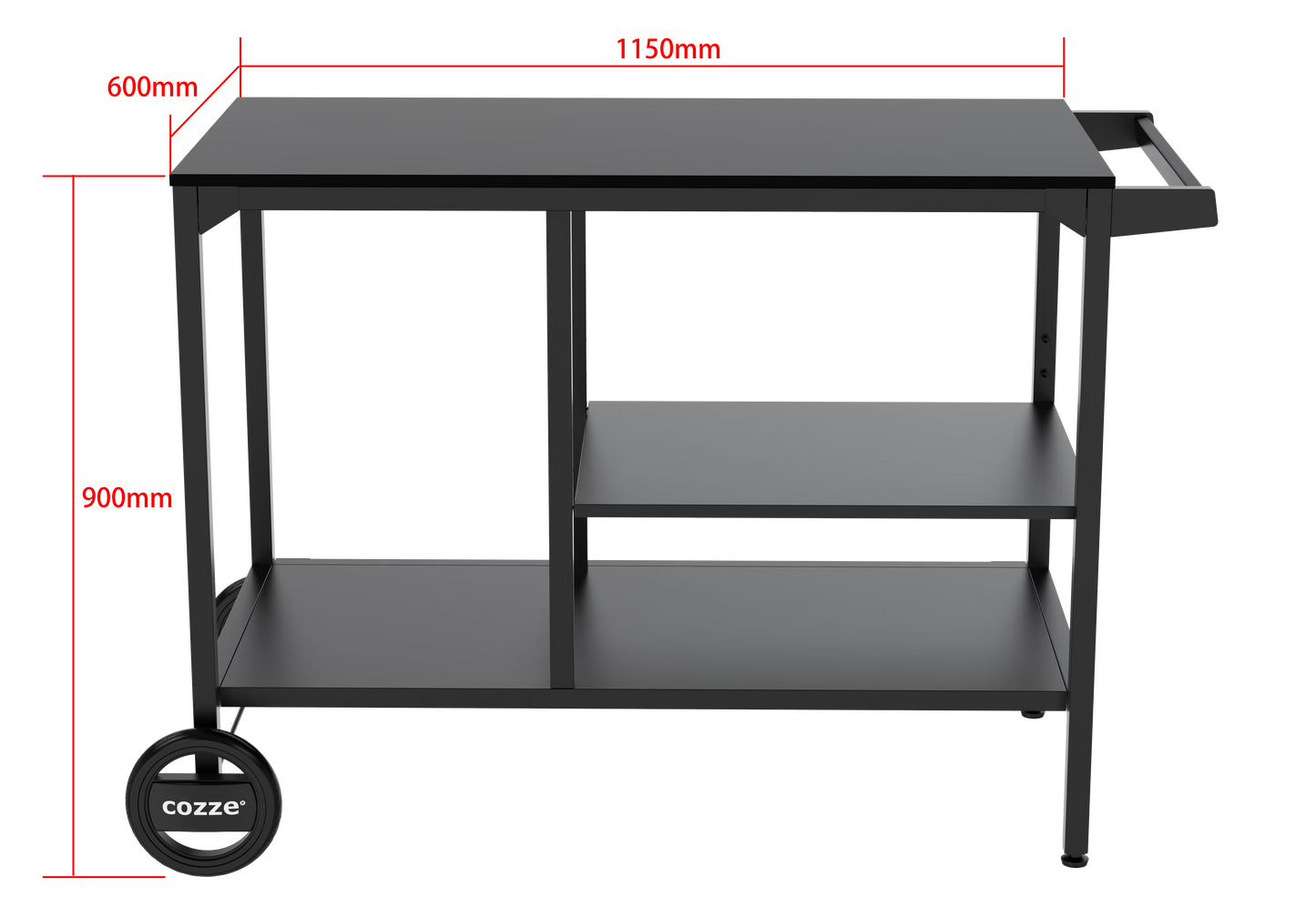 Cozze BBQ Station Outdoor Kitchen Table | Pizza Oven Stand